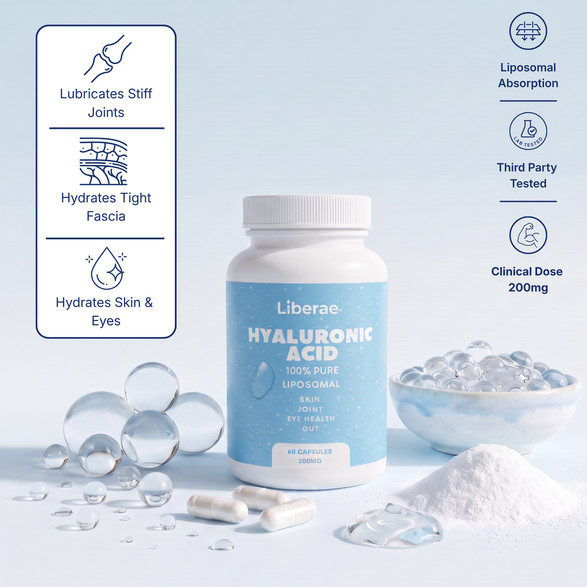 Libarae™ Liposomal Hyaluronic Acid - 200mg