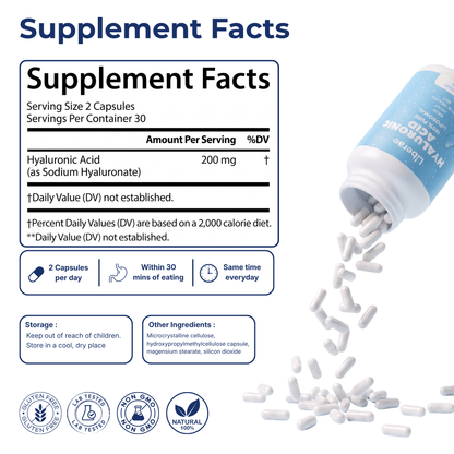Libarae™ Liposomal Hyaluronic Acid - 200mg